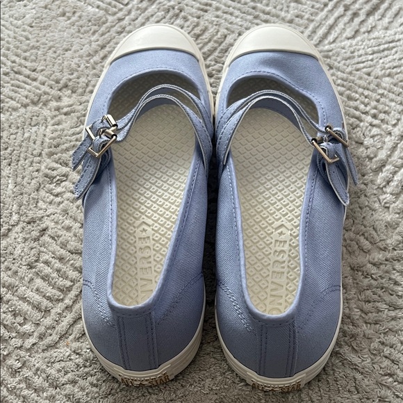 Casual Blue Canvas Sneakers - Picture 3 of 7